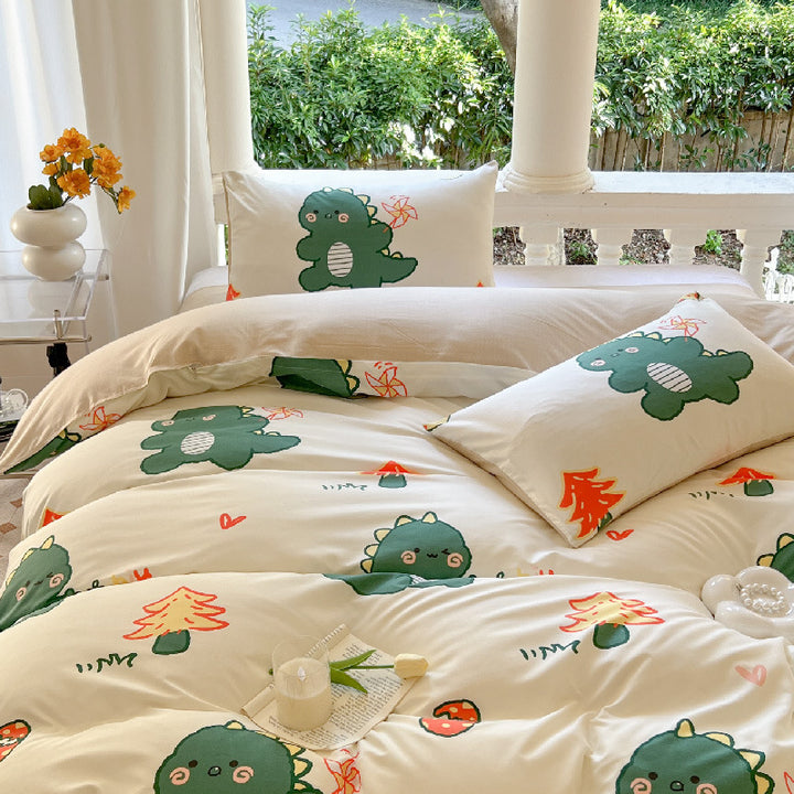 Playful Animal-Themed Bed Linen Set