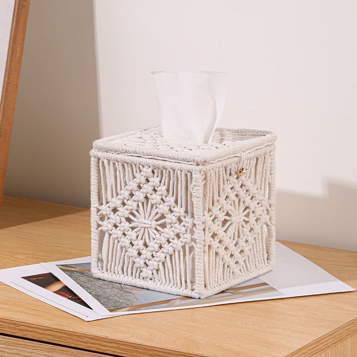 Handcrafted cotton cloth basket