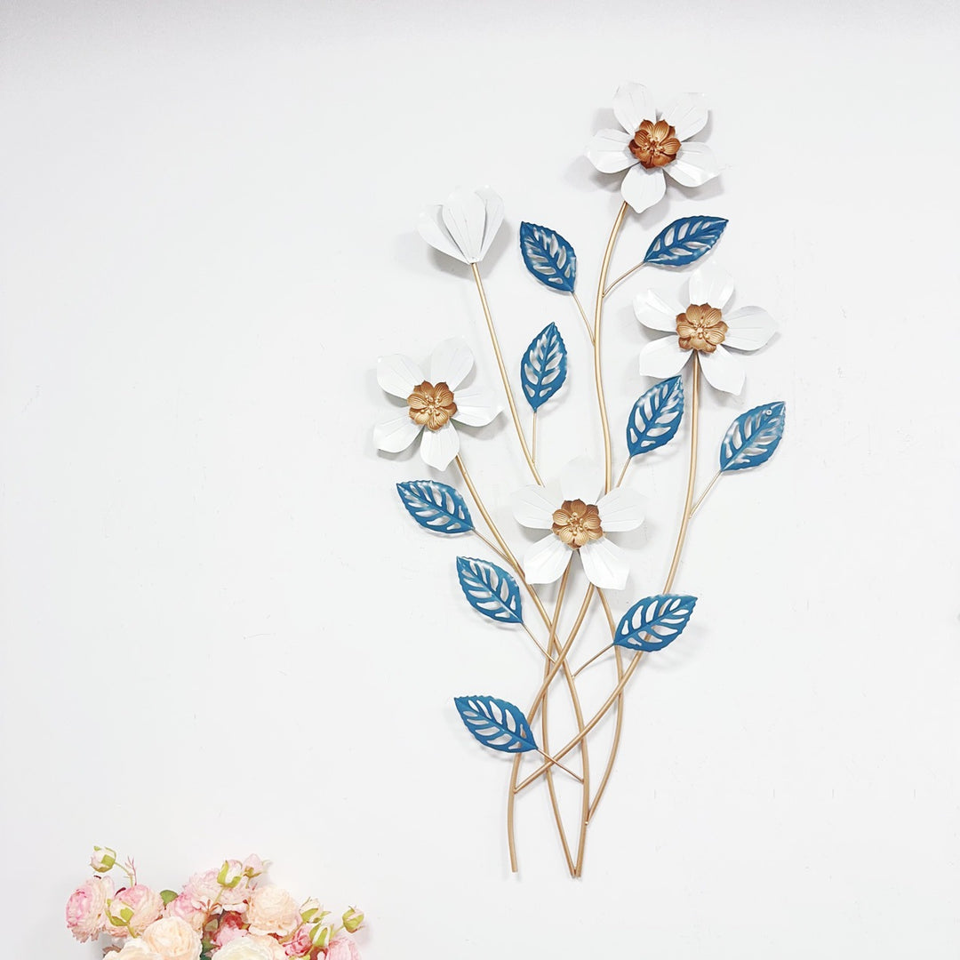Elegant Floral Wall Sculpture