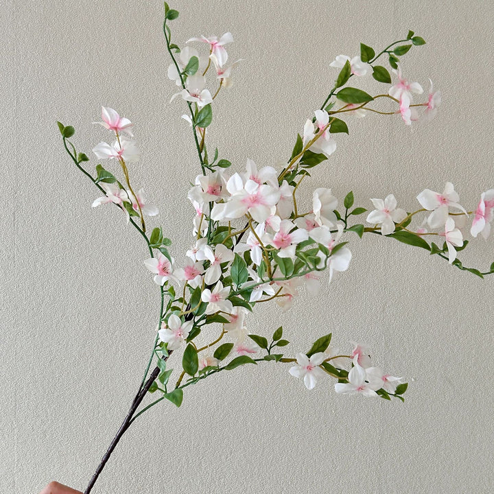 Realistic Faux Flower Branch Arrangement