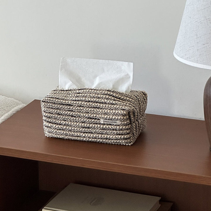 Cozy Fabric Tissue Box Cover