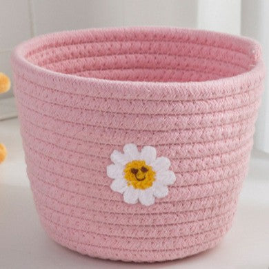 Decorative Cotton Storage Basket