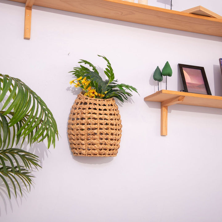 Handwoven Decorative Wall Basket