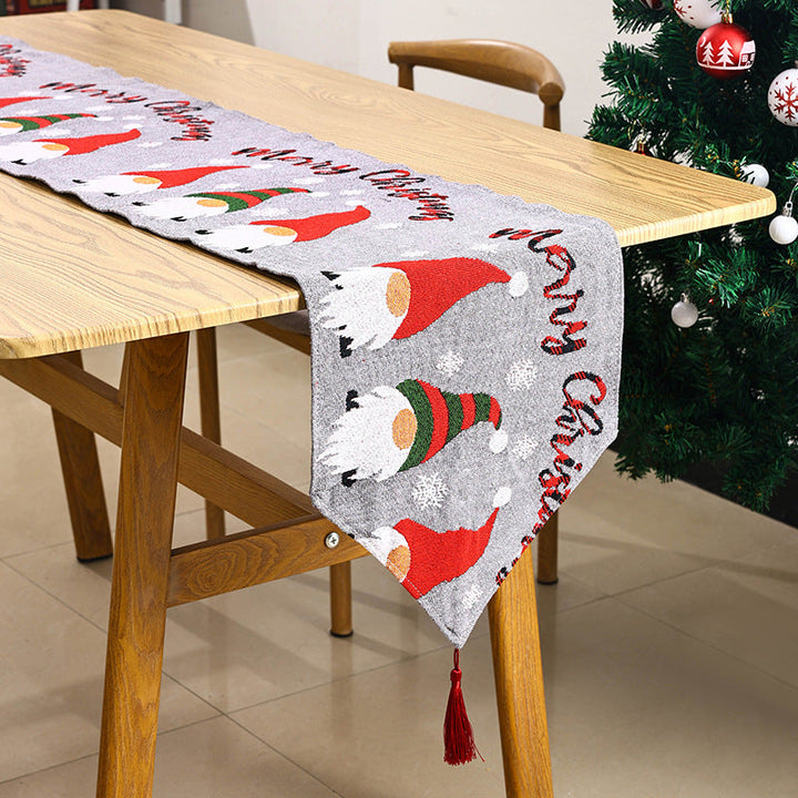 Festive tablecloth with Christmas motif
