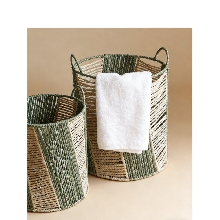 Decorative storage basket