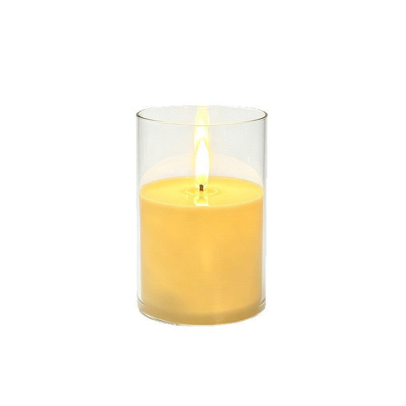 LED Scented Candle with Flame Effect