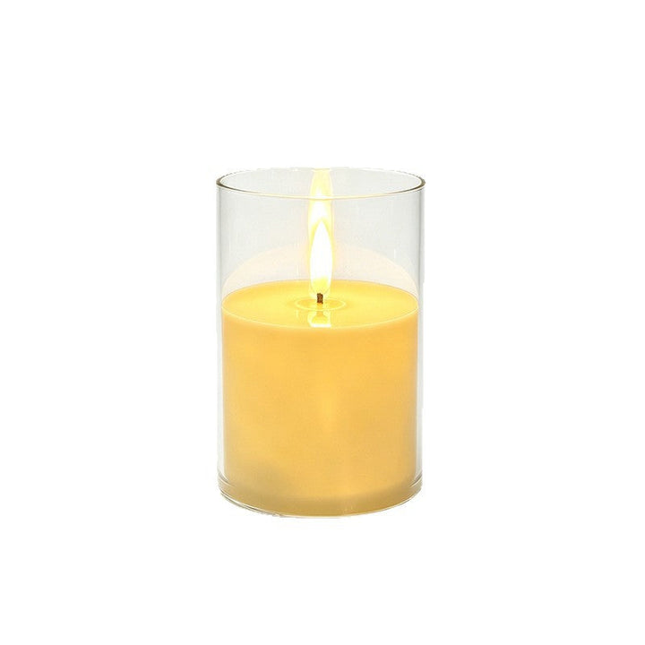 LED Scented Candle with Flame Effect