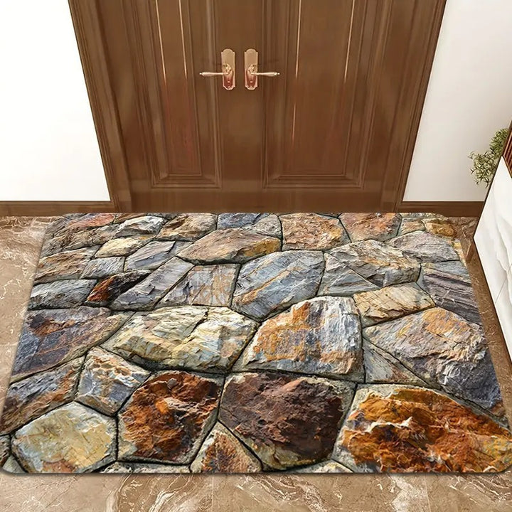 3D Illusion Welcome Mat