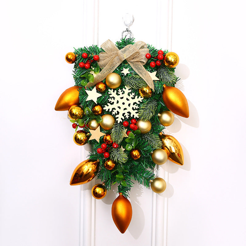 Festive Christmas Wreath Decoration