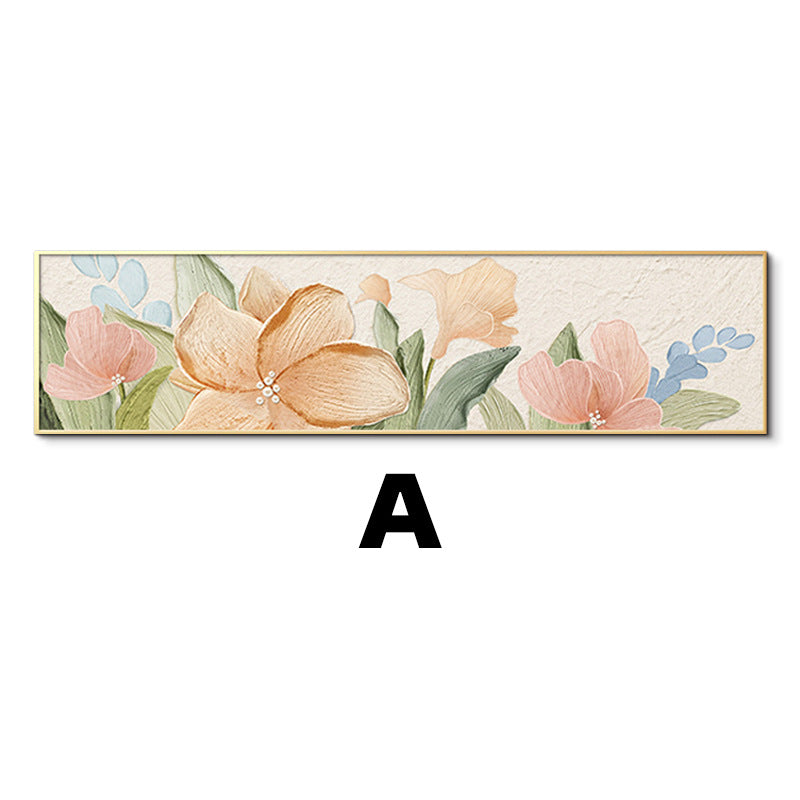 Floral-Inspired Horizontal Framed Wall Art