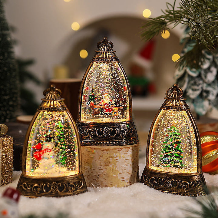Nostalgic Snow Globe Lantern