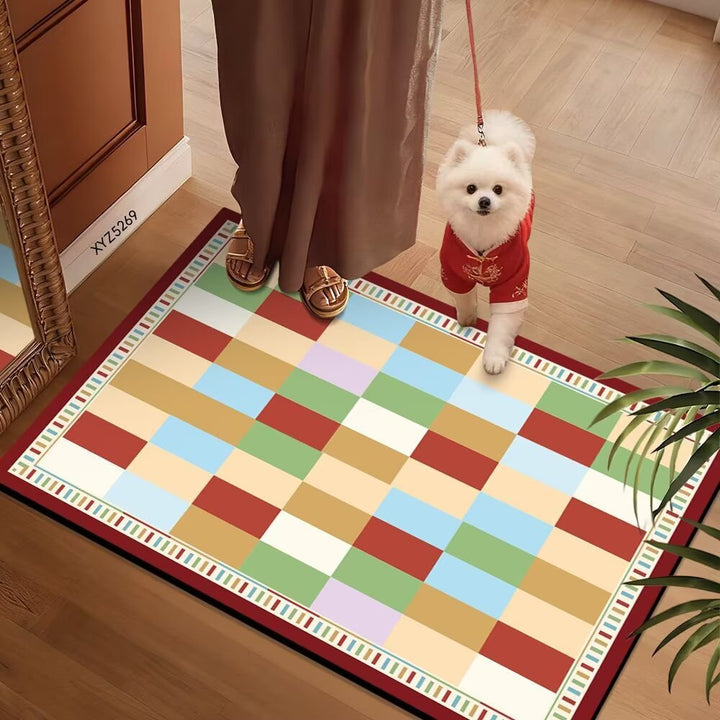Colorful Patterned Floor Mat