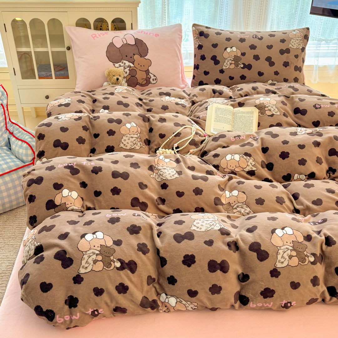 Playful Animal-Themed Comforter Set