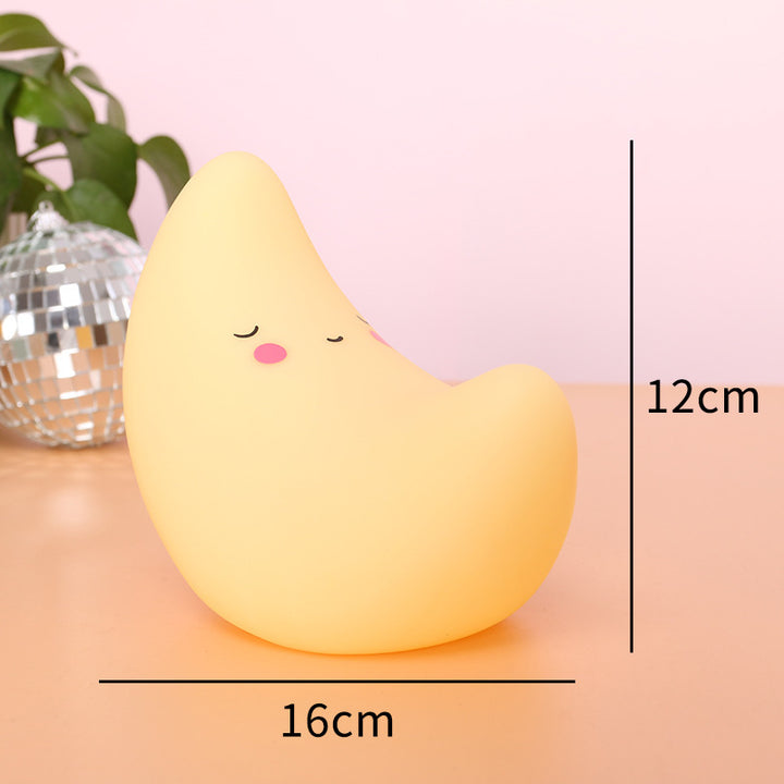 Silicone Soft-Touch LED Unicorn Night Light Table Lamp