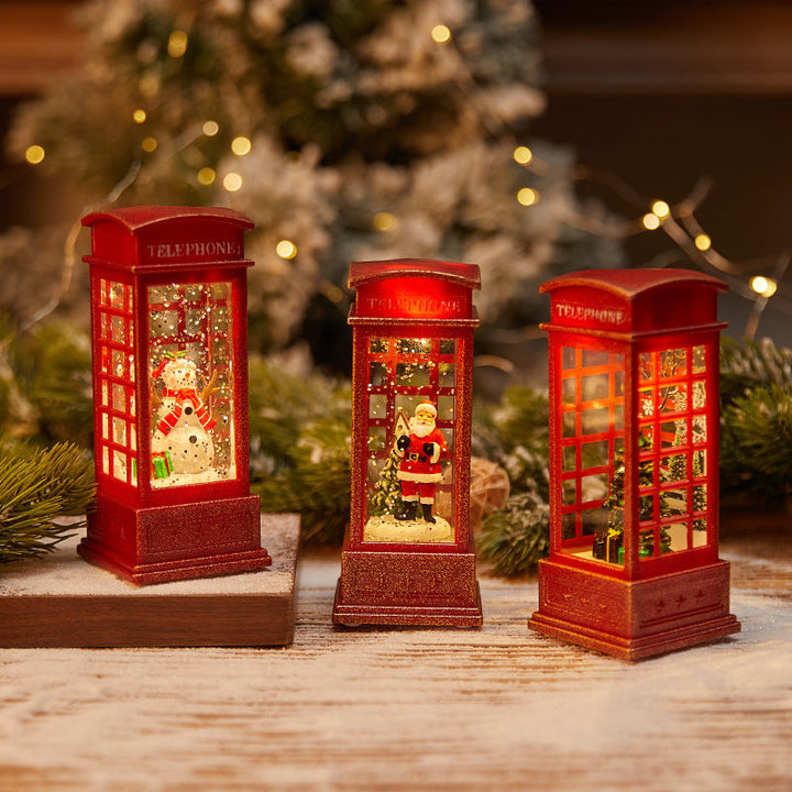 Decorative LED Christmas Lantern