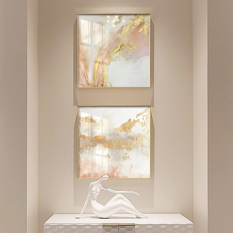 Abstract Textured Framed Wall Art