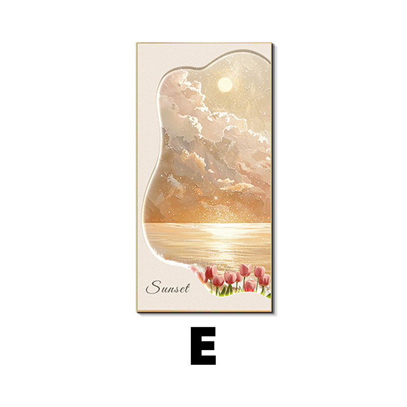 Elegant Coastal Sunset Wall Art