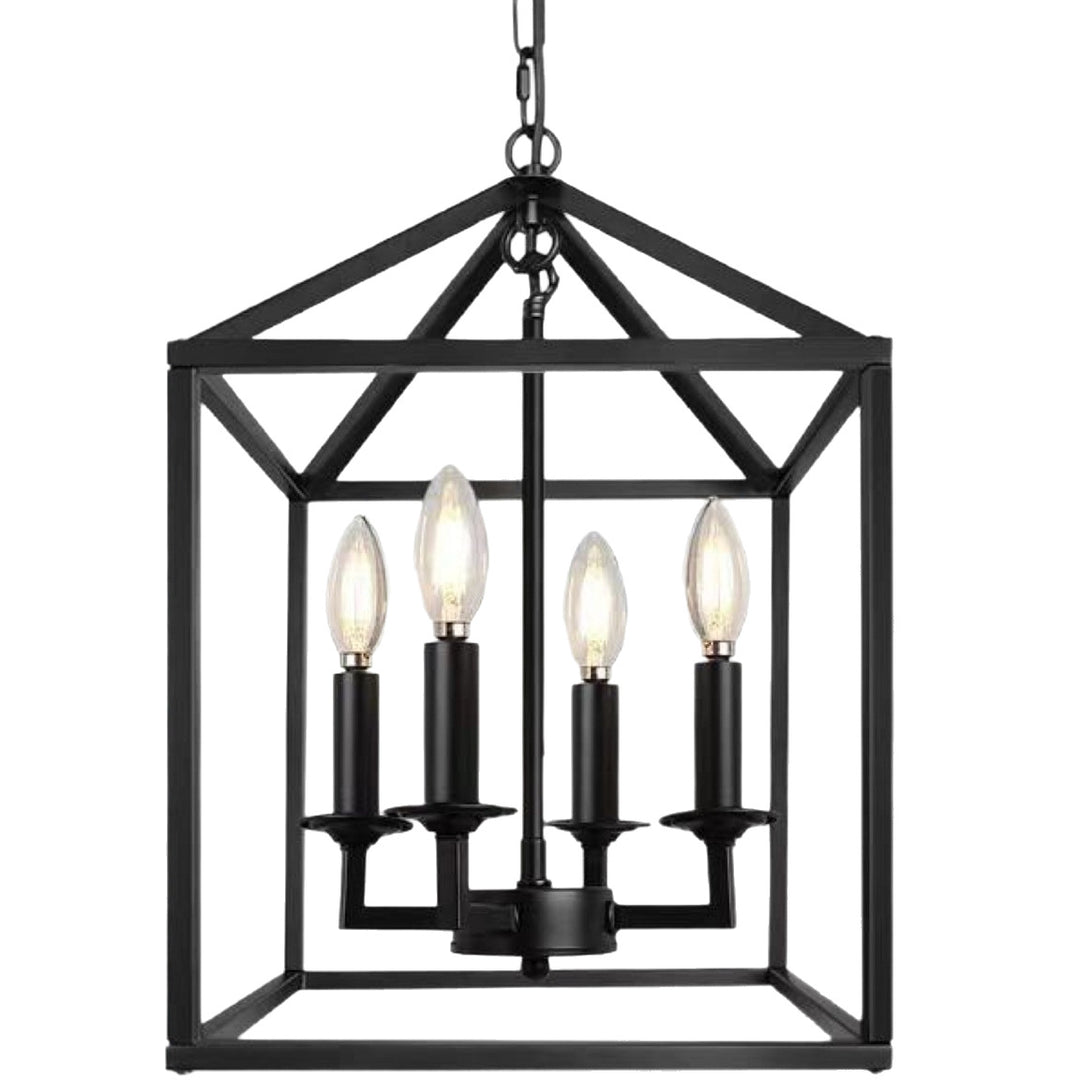 Modern geometric pendant light