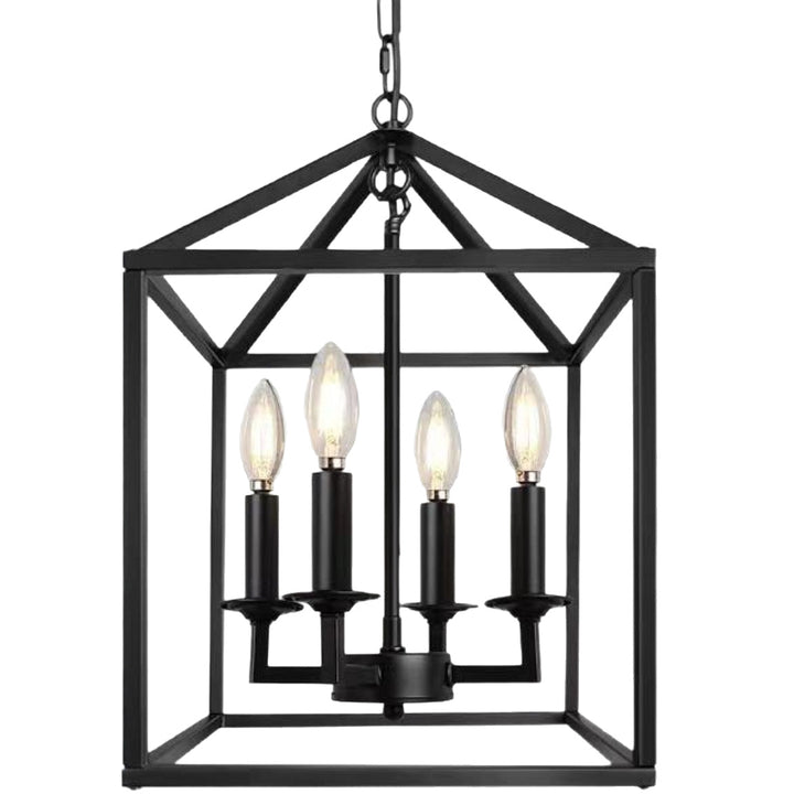 Modern geometric pendant light