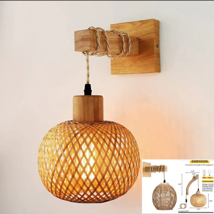 Bamboo Pendant Light