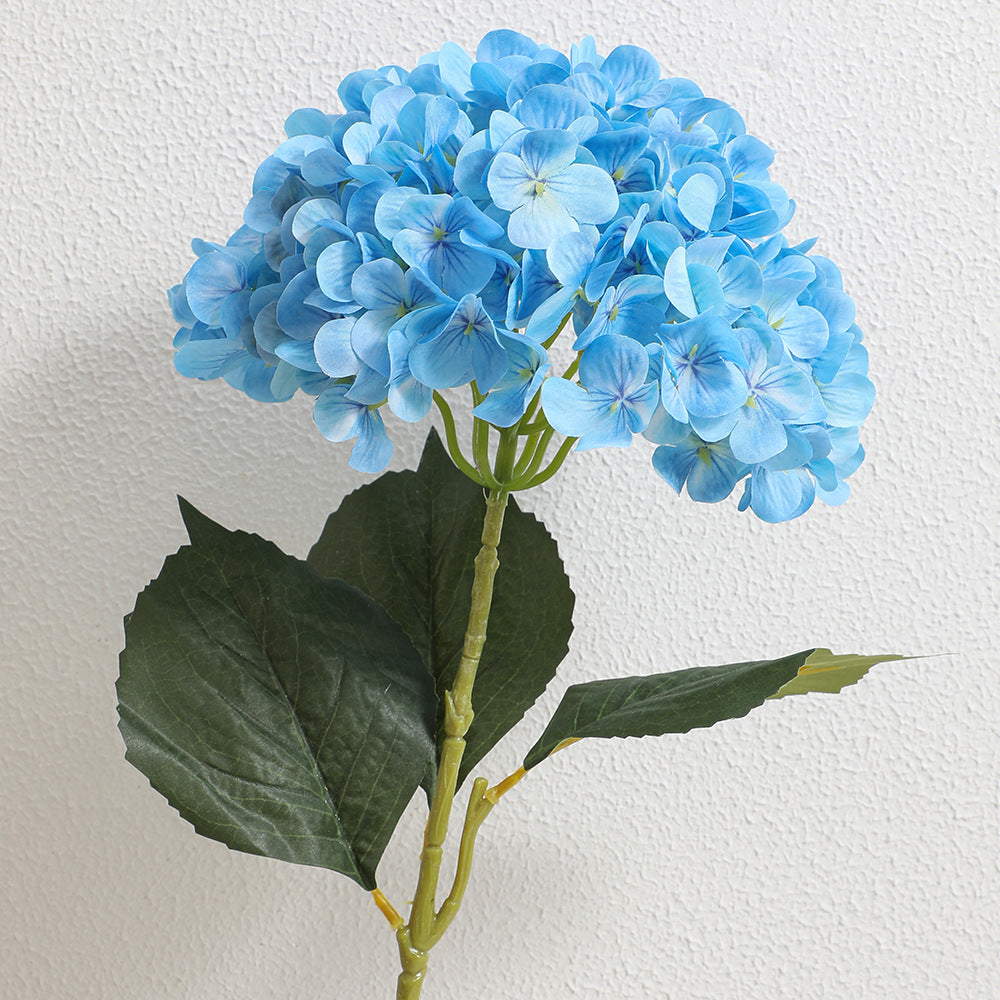 Artificial Hydrangea branch with detailed flowers