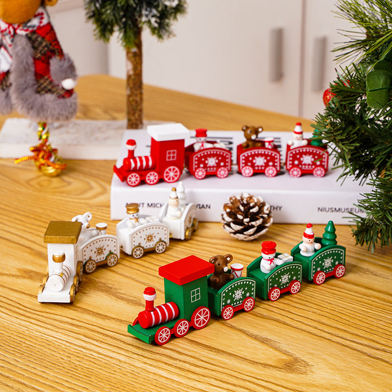 Decorative Christmas Train Set