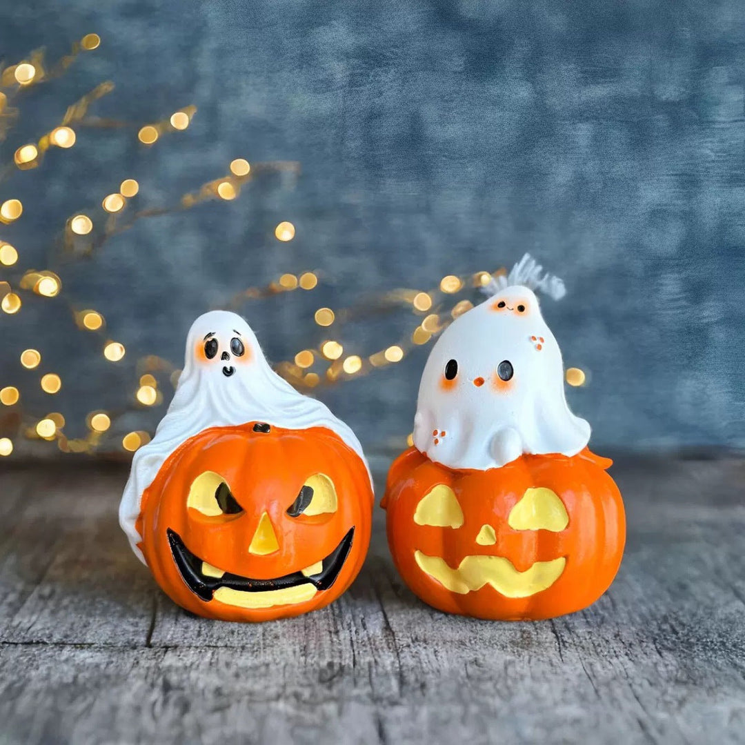 Funny Halloween Pumpkin Figure
