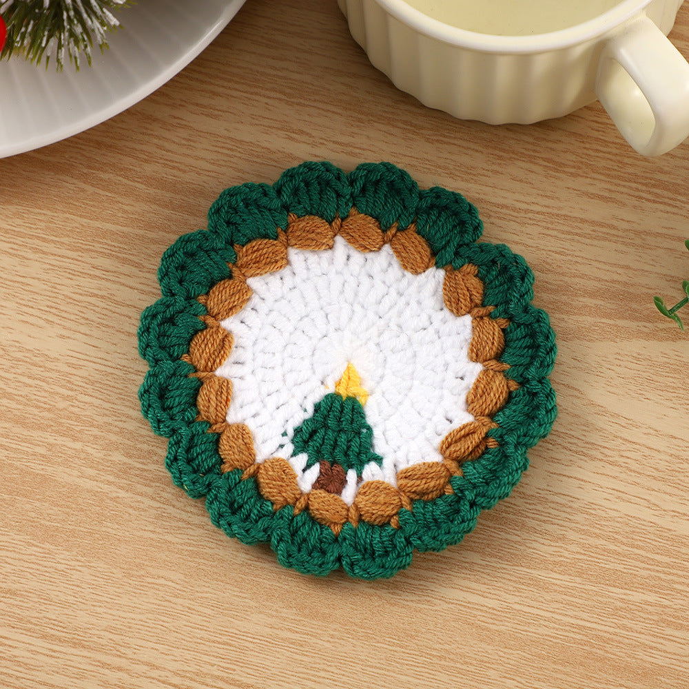 Decorative Artisan Crocheted Coaster