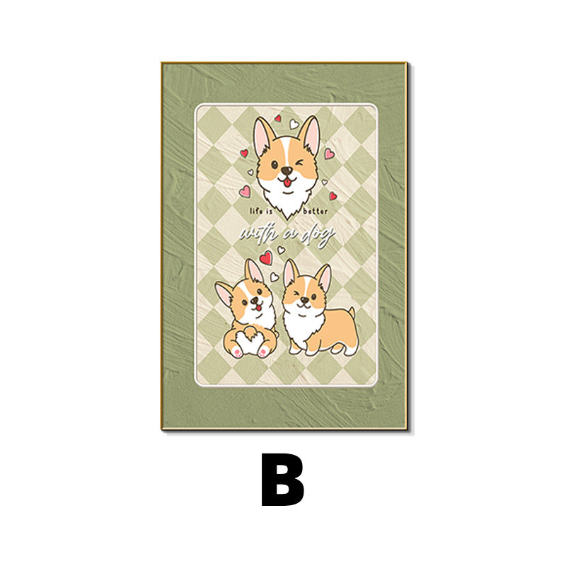 Decorative Dog-Themed Wall Art
