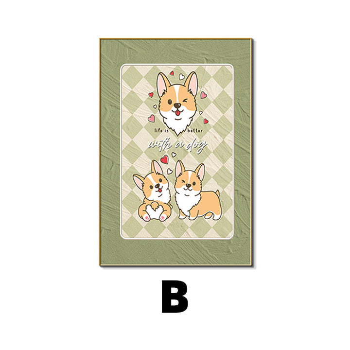 Decorative Dog-Themed Wall Art
