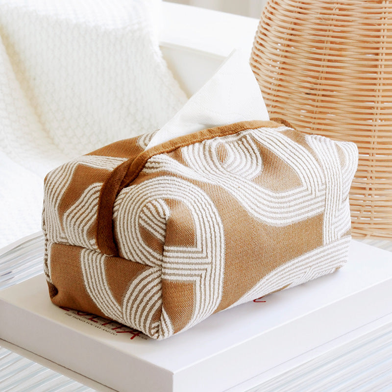Decorative Tissue Box Cover for Office Desk Decor