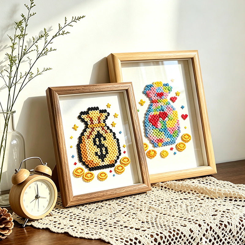 Decorative Money Bag Artwork Frame