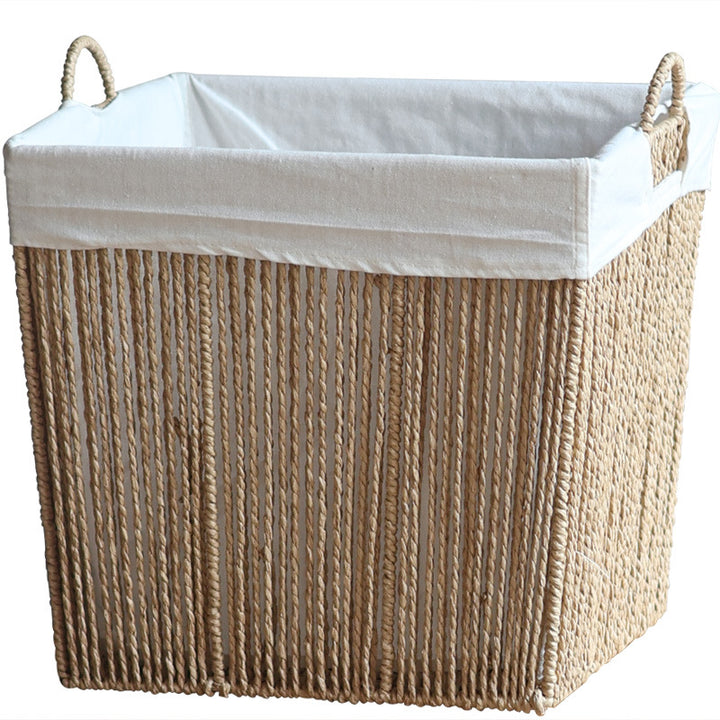 Storage basket with practical handles
