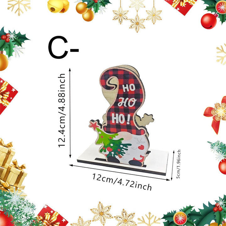 Christmas decoration with gingerbread house motifs