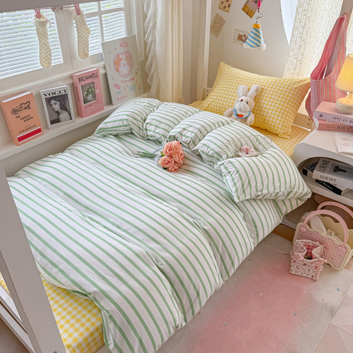 Striped Comforter Set
