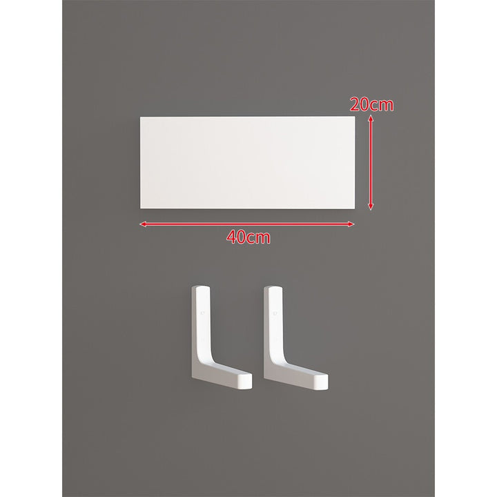 Long Narrow Floating Wall Shelf Kit with Concealed Heavy-Duty Brackets