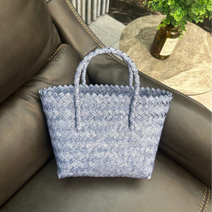 Handcrafted straw bag