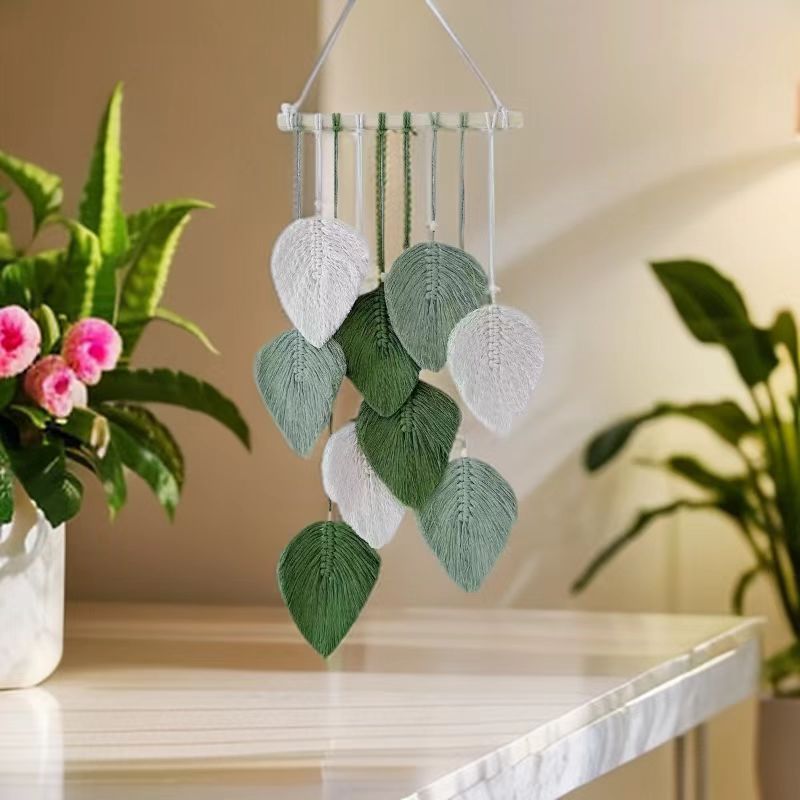 Decorative Leaf Motif Wall Hanging