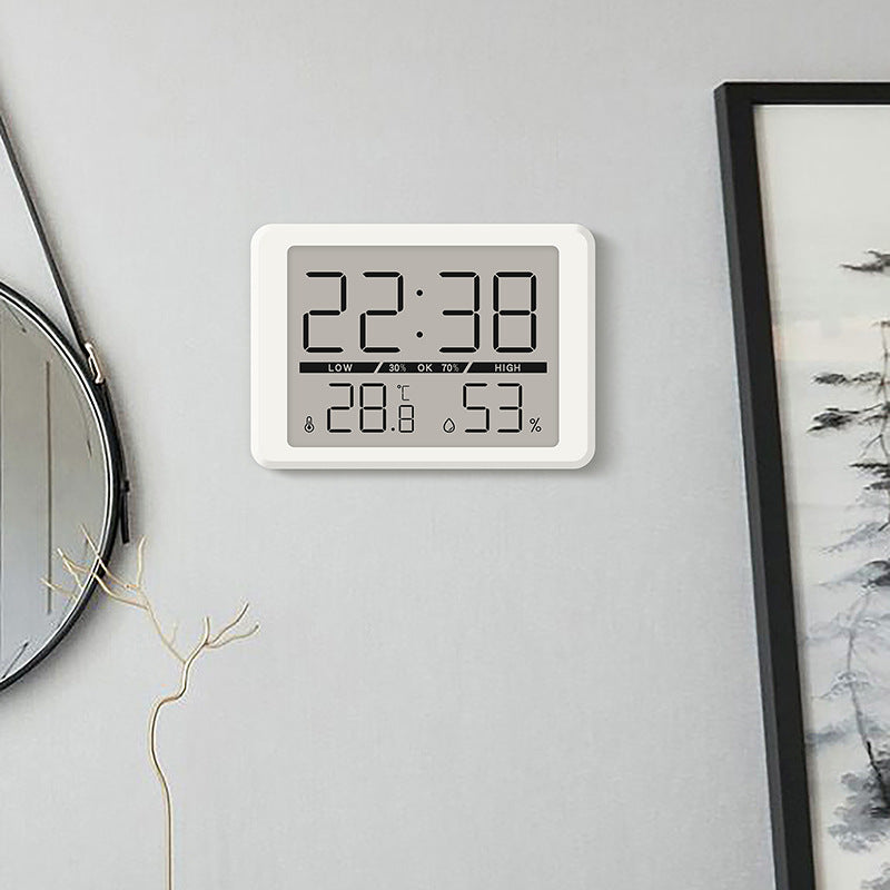 Digital Thermo-Hygrometer Clock