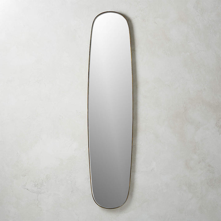 Full-Length Standing Mirror With Elegant Frame