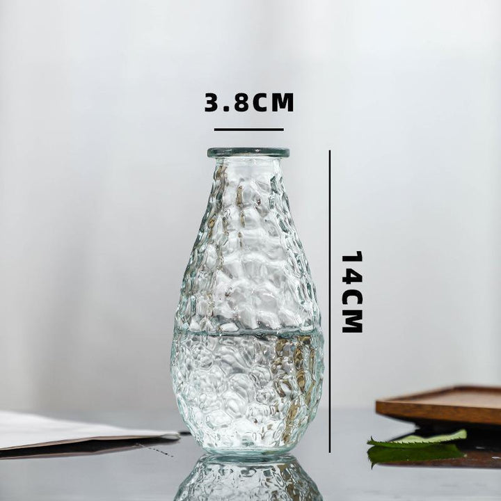 Premium Textured Glass Beverage Container