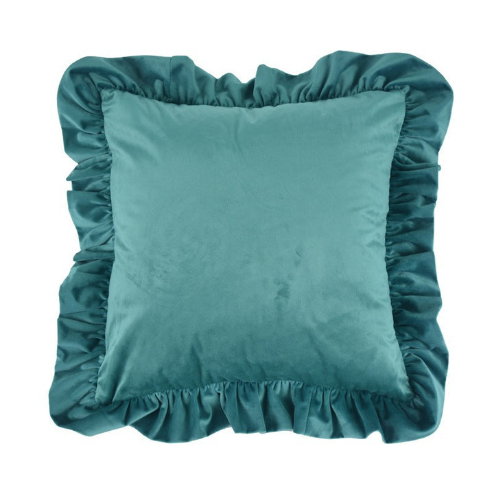 Ruffled Decorative Throw Pillow