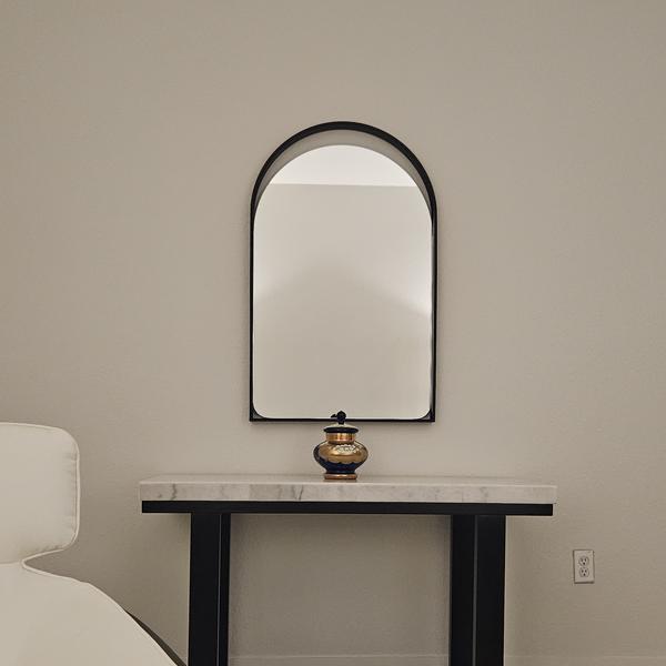 Arch-Designed Decorative Bathroom Mirror