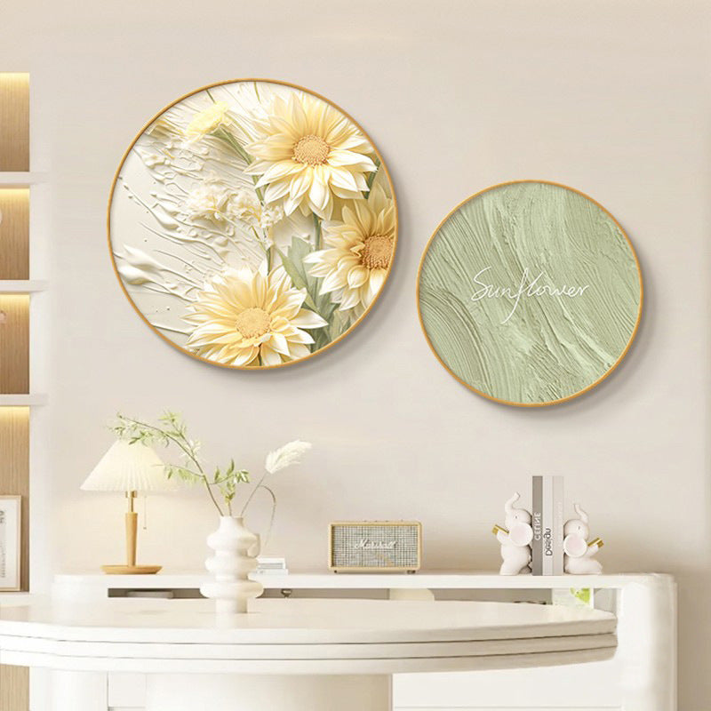 Elegant Floral Texture Wall Art
