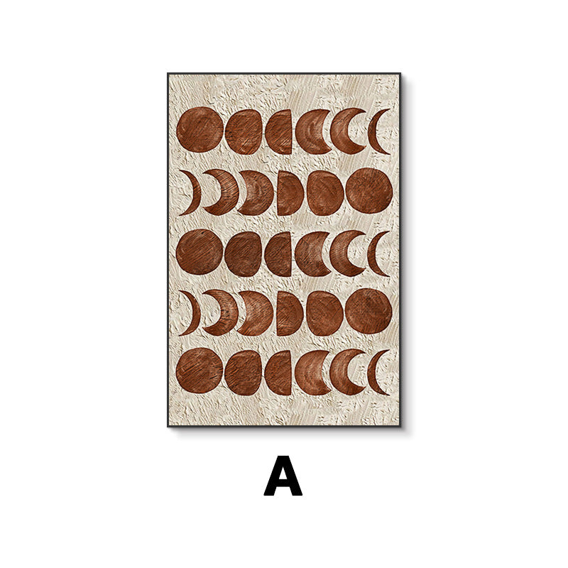 Bohemian Lunar Phase Wall Art