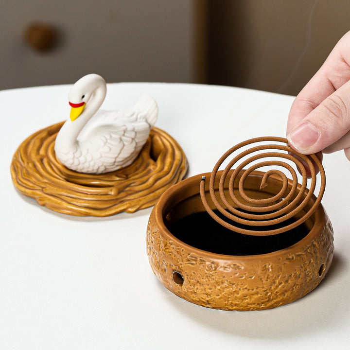 Artistic Swan Figurine