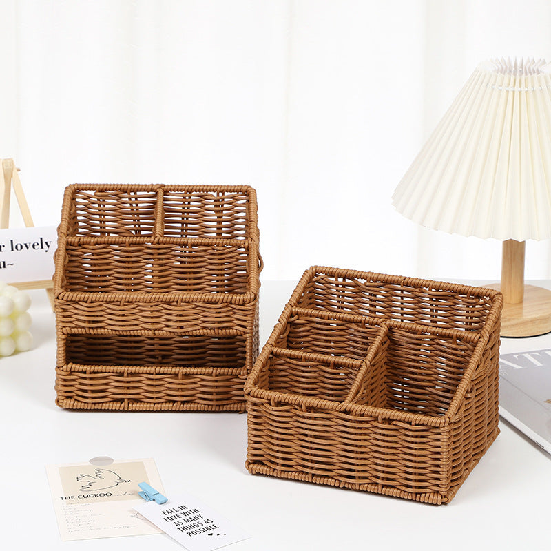 Woven Storage Organizer Caddy