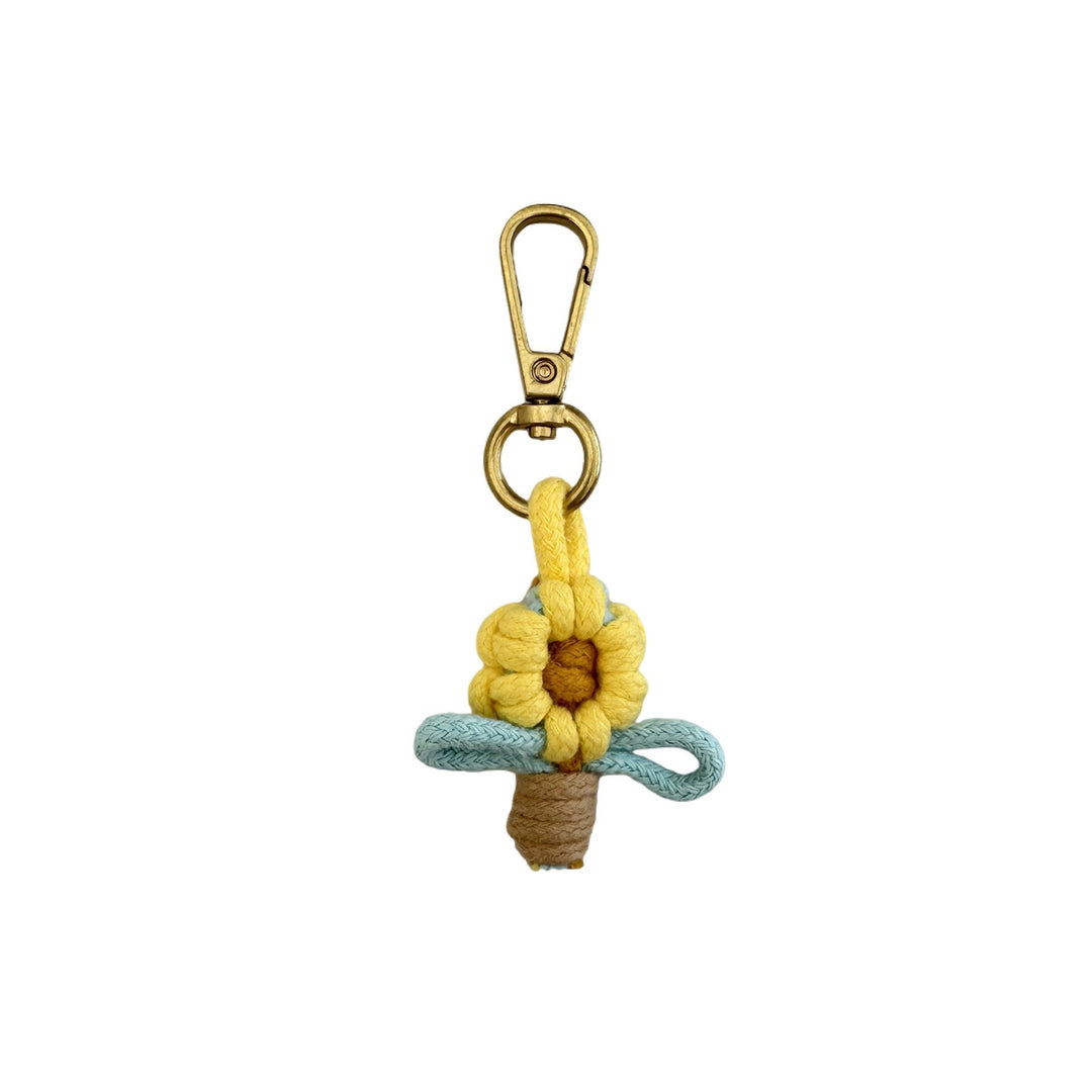 Decorative Floral Keychain