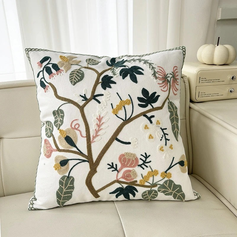 Textured Boho Throw Pillow