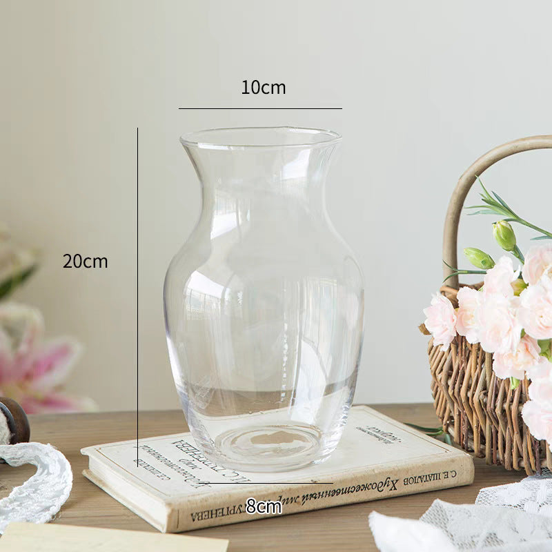 Elegant Shaped Glass Vase